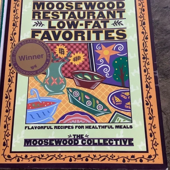Vintage SET of TWO MOOSEWOOD COOKBOOKS Vegetarian - Picture 2 of 16